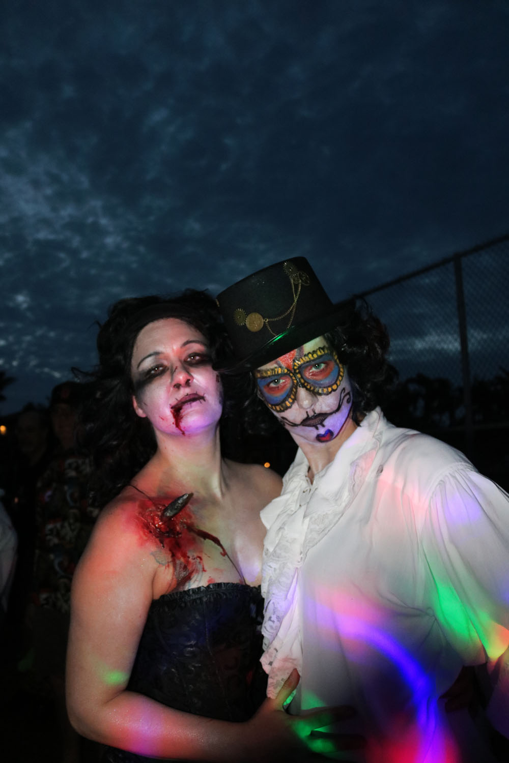 Zombie Bike Ride 2017 photo - Duval Street, Key West